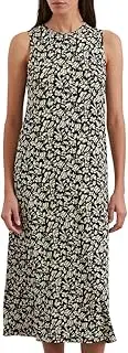 [Marc O'Polo] Marc OPolo Women's Jersey Dress with Stretch, Relaxed Fit, Multicoloured (Multi), XXL, Multicoloured, XXL