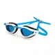MIZUNO SWIM 健康型墊片泳鏡-抗UV 防霧 蛙鏡 游泳 訓練 美津濃 N3TE951000-01 白藍