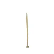 ProtectorAl 50 x 50 x 1300mm Primrose Flanged Fence Post With Cap