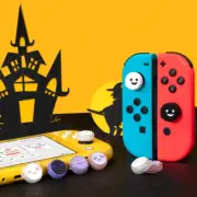 GeekShare Ghost Thumb Grip Caps for Switch/Switch Lite /oled Soft Silicone 4PCS