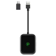 Wireless CarPlay & Android Auto Adapter – 2-in-1 Plug & Play Solution, Conver...