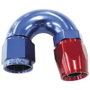 Aeroflow 570 Series One-Piece Full Flow 180° Hose End -16AN, AF576-16D