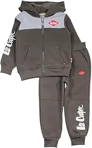 [LEE COOPER] Boy's Garçon Jogging Bottoms, Green, Taille Unique, Green, One Size