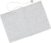 DOITOOL Book Cover Fabric Sleeve Washable Reusable Notebook Protector for Composition Books Lightweight with Beautiful Daisy Pattern for Students and Book Lovers