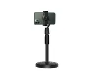 W37 Retractable 360-degree Rotating Mobile Phone Holder Lazy Disc Base Live Desktop Video Chasing Drama Overhead Shooting Stand
