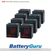 APC UPS RBC43 Replacement battery 8x CSB HR1221W F2 terminal
