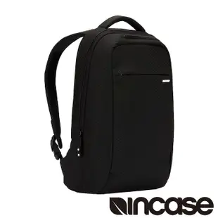 【Incase】ICON Lite Backpack with Diamond Ripstop 15-16吋 超輕量筆電後背包 (鑽石格紋黑)