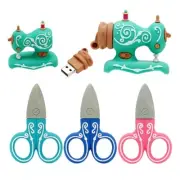 3D Sewing Machine Scissors 32GB 64GB Pendrive USB Flash Drive Memory Disk Gift
