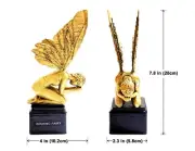 GOLDEN WISHING FAIRY Collectible Decor By Harold Scott (Hase) 7.8"H x4"L x2.3"W