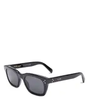 Celine Bold 3 Dots Rectangular Sunglasses, 51mm