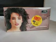 Vidal Sassoon VS 140 Super Deep Wave Hair Waving Crimping Wand Pink Styling Iron