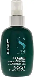 Alfaparf Milano Semi Di Lino Reconstruction Anti-Breakage Daily Fluid - Color Safe, Vegan with Citrus, Floral, Woody, Musky Fragrance - 4.23 oz