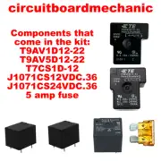 Repair Kit Honeywell 031-01933-000 Lennox 1012-83-9651B Furnace Control Circuit