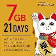 Nippon Communication b-Mobile Visitor SIM 7GB/21days Prepaid BM-VSC2-7GB21DC