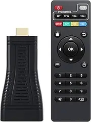 TV Stick Android 10.0 2GB+16GB TV Box H313 Quad Core 2.4G/5G Dual WiFi 100M BT5.0 4K Smart Media Player Pen Drive