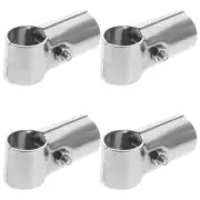 4PCS Chain Link Fence Extensions for Dogs Clamps Shelf End Rail Bracket Panel
