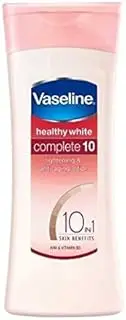 2 X Vaseline Healthy White Complete 10 Lightening Body Lotion 300ml(Pack of 2) - Styledivahub