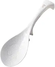 LOPUNER Non Stick Rice Spoon Heat Resistant Rice Paddle for Easy Serving and Scooping Lightweight Material for Ramen Pasta and Seafood Dishes