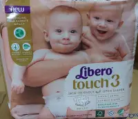 在飛比找Yahoo!奇摩拍賣優惠-💯免運費超取4包♥麗貝樂Touch嬰兒紙尿褲3號S28
