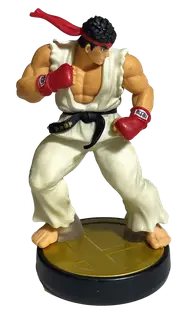 Super Smash Bros Collection N0.56 Ryu Nintendo Amiibo Loose (Preowned)