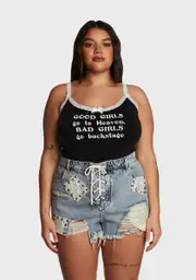 [Current Mood] Plus Backstage Bandit Graphic Tank