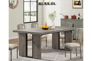 Large Rustic Farmhouse Dining Table for 6-8 People | Rectangular Kitchen, Dining & Living Room