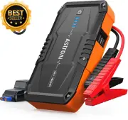 S8 1500A Portable Car Jump Starter Power Bank LED Torch 12V Petrol & Diesel