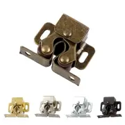 5pcs Zinc Plated Door Buckles Cabinet Door Catches Suitable for Drawers Lockers