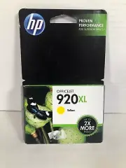 New Factory Sealed HP Officejet 920XL Yellow Ink Cartridge HP 920xl NIB