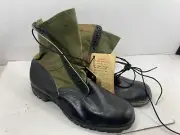 Vietnam Jungle Boots SIZE 14R, Original Vibram Sole 1968 date, dirty/soiling