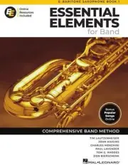 Essential Elements for Band - Eb Baritone Sax Book 1 with EEi
