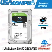 Seagate Skyhawk AI SATA III 6.0GB/S 3.5" HDD 1TB 2TB 3TB 4TB 6TB 256MB NEW 2021