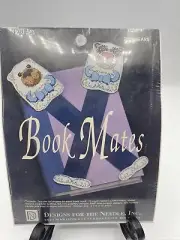 Designs for the Needle Cross Stitch Kit Bears Book Mates Marks 2806 Sealed 1991