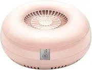 Unimiko Nail Dust Collector, Powerful 4500 RPM Silent Brushless Motor with 500PA Strong Suction, Reusable Filter, Manicure Pedicure Tool for Acrylic Nail Polishing, Ideal for Salon & Home（Pink）