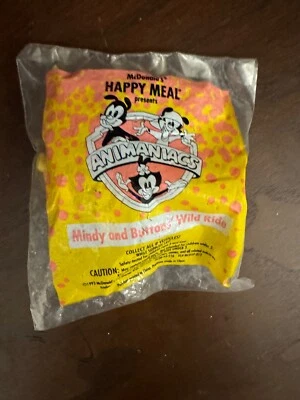 Brand New Animaniacs Mindy and Button`s Wild Ride - Rare - Happy Meal Toy