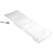 Lighted Snow Table Runner, White, 45” Long x 13” Wide