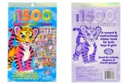 LISA FRANK 1500 STICKER Book Motivational Stickers New old Stock