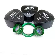 Original Green Colour 20D 90D & 78D Double Aspheric Lens With Manual
