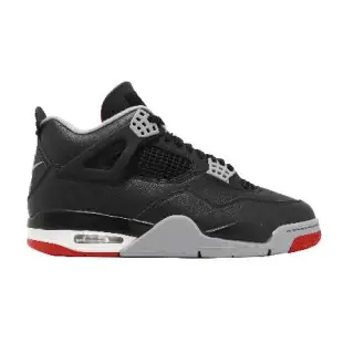 Nike Air Jordan 4 Retro Bred Reimagined 男鞋 黑 紅 4代 喬丹 FV5029-006