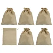 10"x8" Coin Money Sacks Bag, 6pcs Deposit Change Transit Bags Style 3, Beige