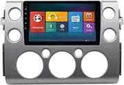 Omnitek Android 10 9'' Touch Screen car GPS Navigation System for Toyota FJ Cruiser 2007-2018 car Radio DVD Player