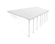 CANOPIA - Feria 3 x 10.35 DIY Patio Cover Kit White Aluminum Frame