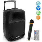Pyle 1000W Portable Bluetooth PA Speaker, Rechargeable w/ Wireless MIc PSBT105A