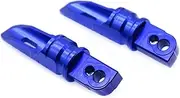 Rear Passenger Foot Peg Footrests Compatible With SUZUKI GSX250R GSX-R 600 GSX-R 750 GSX-R 1000 GSR 250 GSR 400 GSR 600 GSR 750(Blue)
