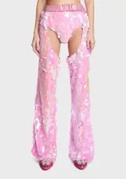 [Club Exx] Ride The Dreamwave Sequin Chaps