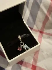 Pandora New York Apple, Torch and Street Sign Triple Dangle Charm