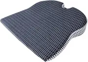 Durable Car Memory Foams Seat Cushion for Enhanced Driving Experience Easy to Clean Cloth Car Seat Cushions for Driving, Grey