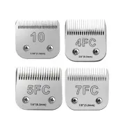 4PCS Dog Grooming Blades Compatible with Andis,Oster A5,Wahl km10 Dog Clipper...