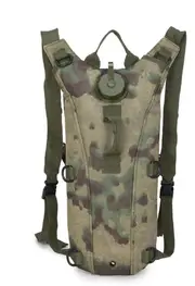 3L Tactical Hydration Water Bladder Backpack - Military Camouflage, Outdoor Sports & Cycling A11