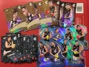 2020 AFL Select Footy Stars CARLTON Mini Master set x24 cards Blue Ice Leopard